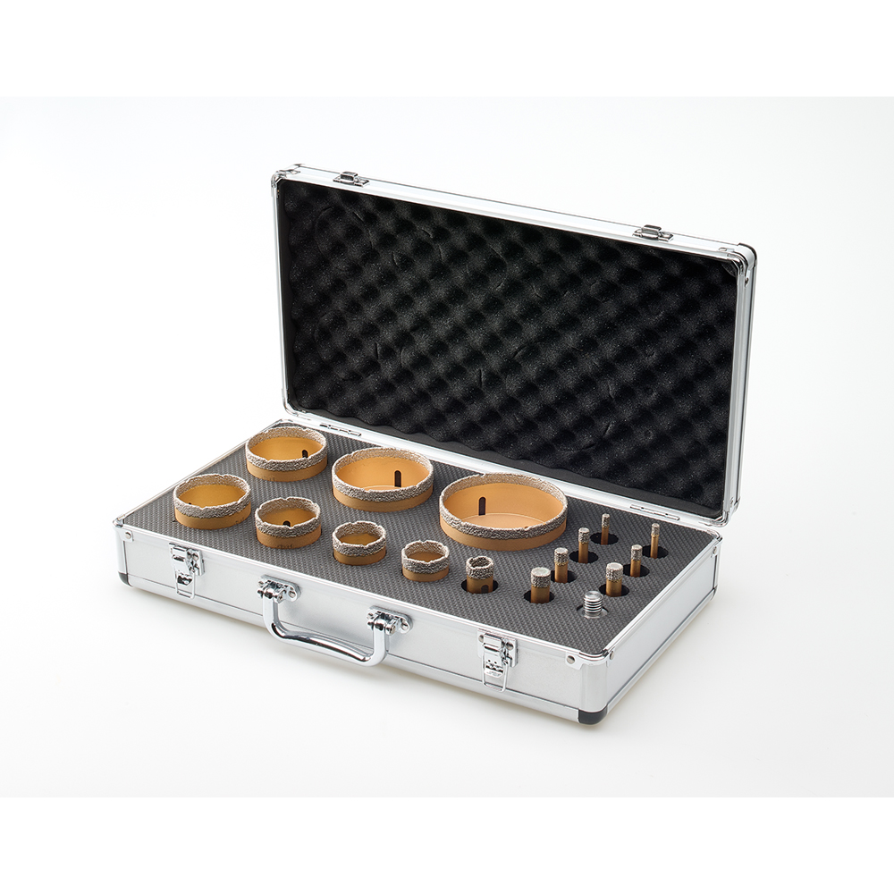 Diamantbohrkronen Set 16-tlg.